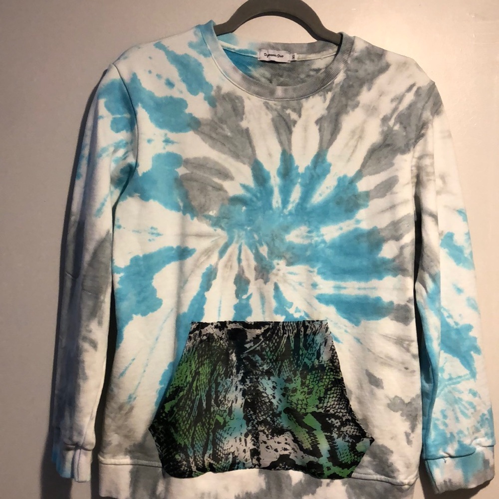 Tie-dye sweater